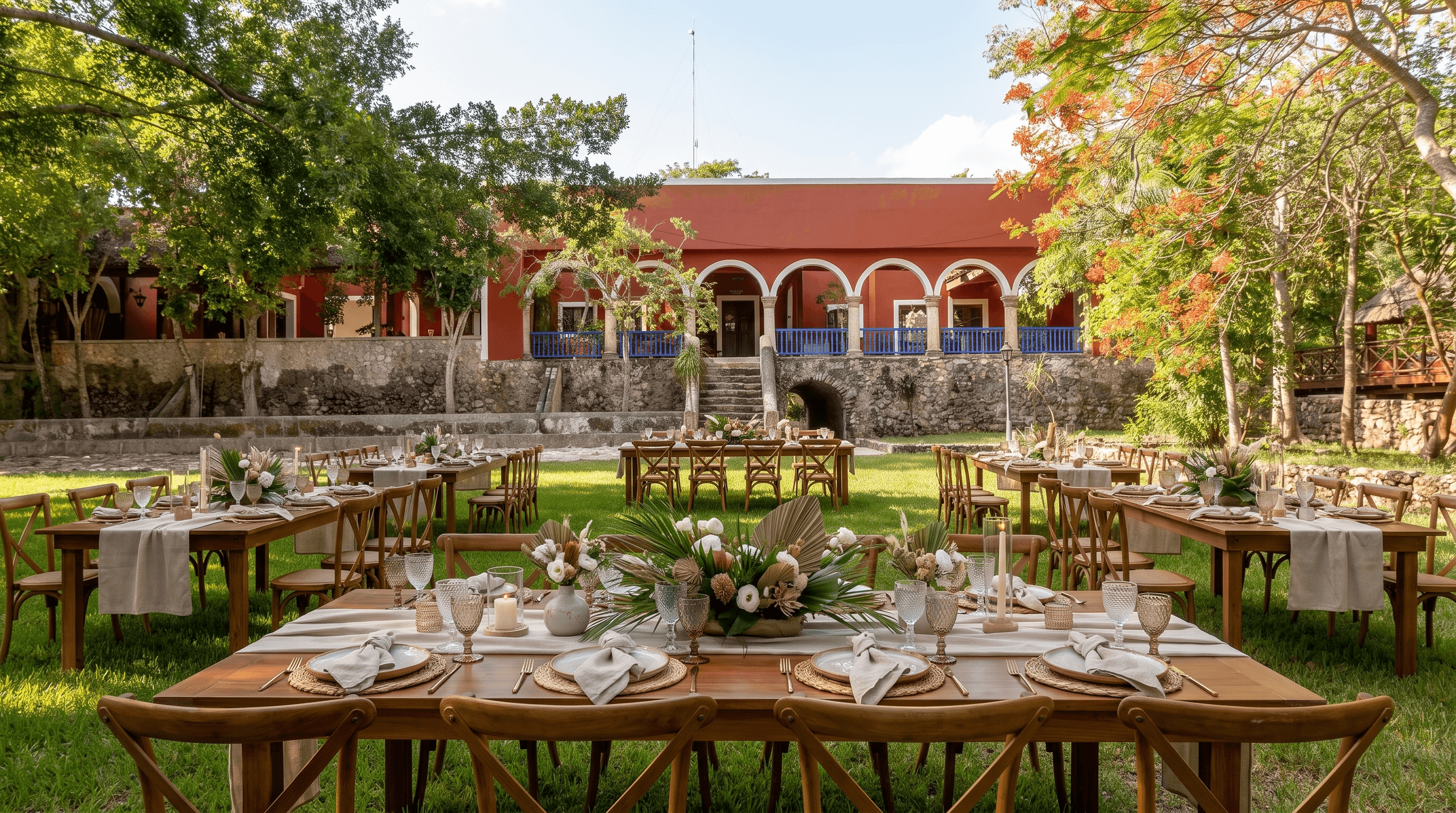 Real wedding at Hacienda Zamná