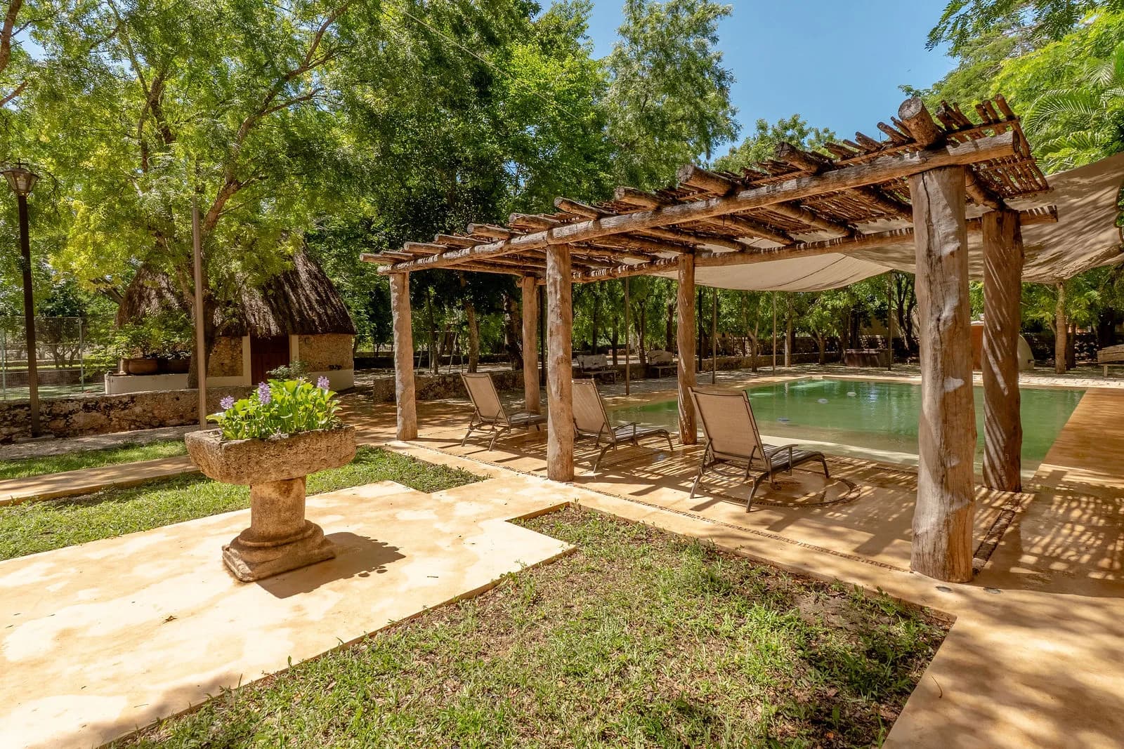 Outdoor pool